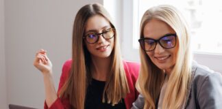 Okulary do komputera z filtrem światła niebieskiego